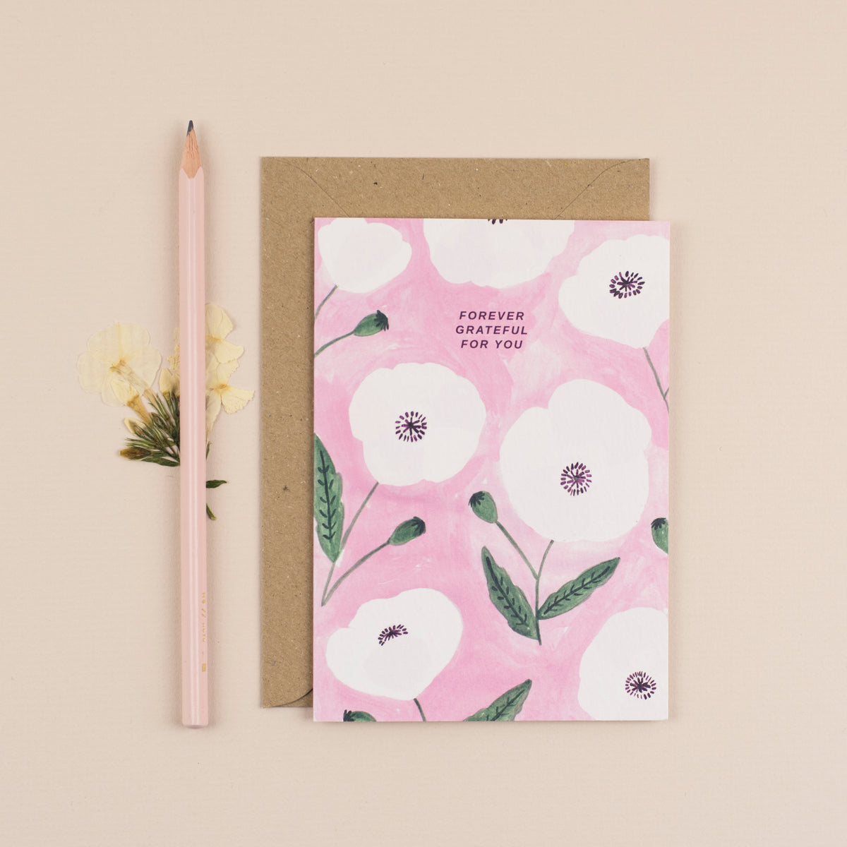 Grateful For You Greeting Card